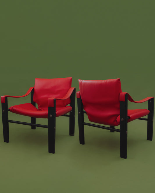 Safari Armchairs By Maurice Burke for Arkana